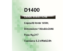 FRIGO PER FARMACI 1400L DOPPIA TEMPERATURA