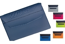 Art. FS102N, Portadocumenti / Marcatura a secco. Materiale: TAM.