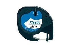 BK-WHITE 12MMX4M PLASTICA FOR DYMO 2000, LT100H, QX50S0721660