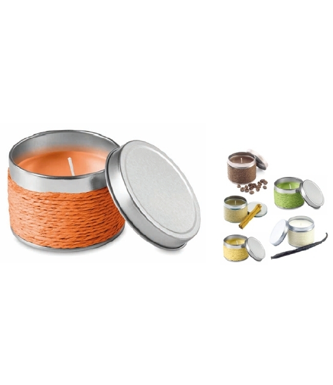 Art. FS6345PE, Candela profumata con tappo richiudibile.