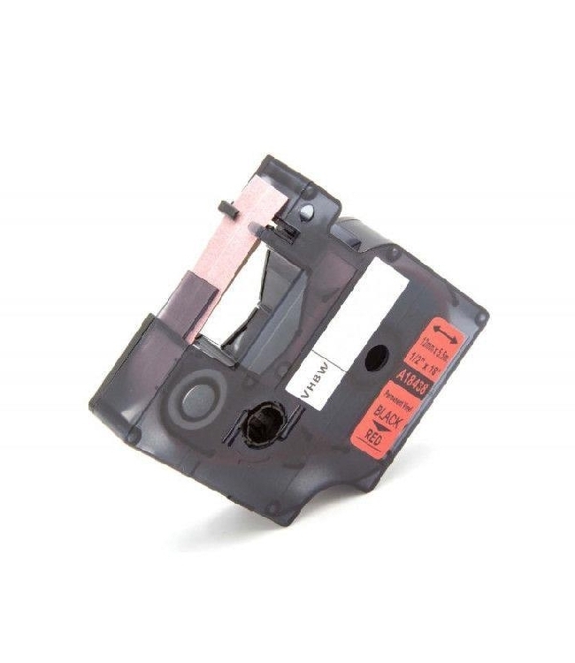 Etichette Dymo Rosso 12mmX5.5M Com Dymo Rhino 4200,5200,5000,6000